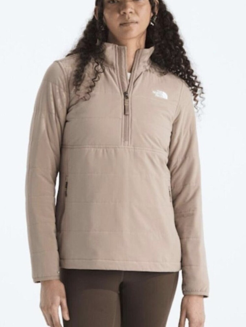 The North Face Mountain Swearshirt Pullover | Mushroom Grey Beige - Picture 6 of 6